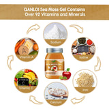 QANLOI Sea Moss Gel 789g with ingredients label visible