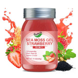 QANLOI Strawberry Flavoured Sea Moss Gel 680g front view