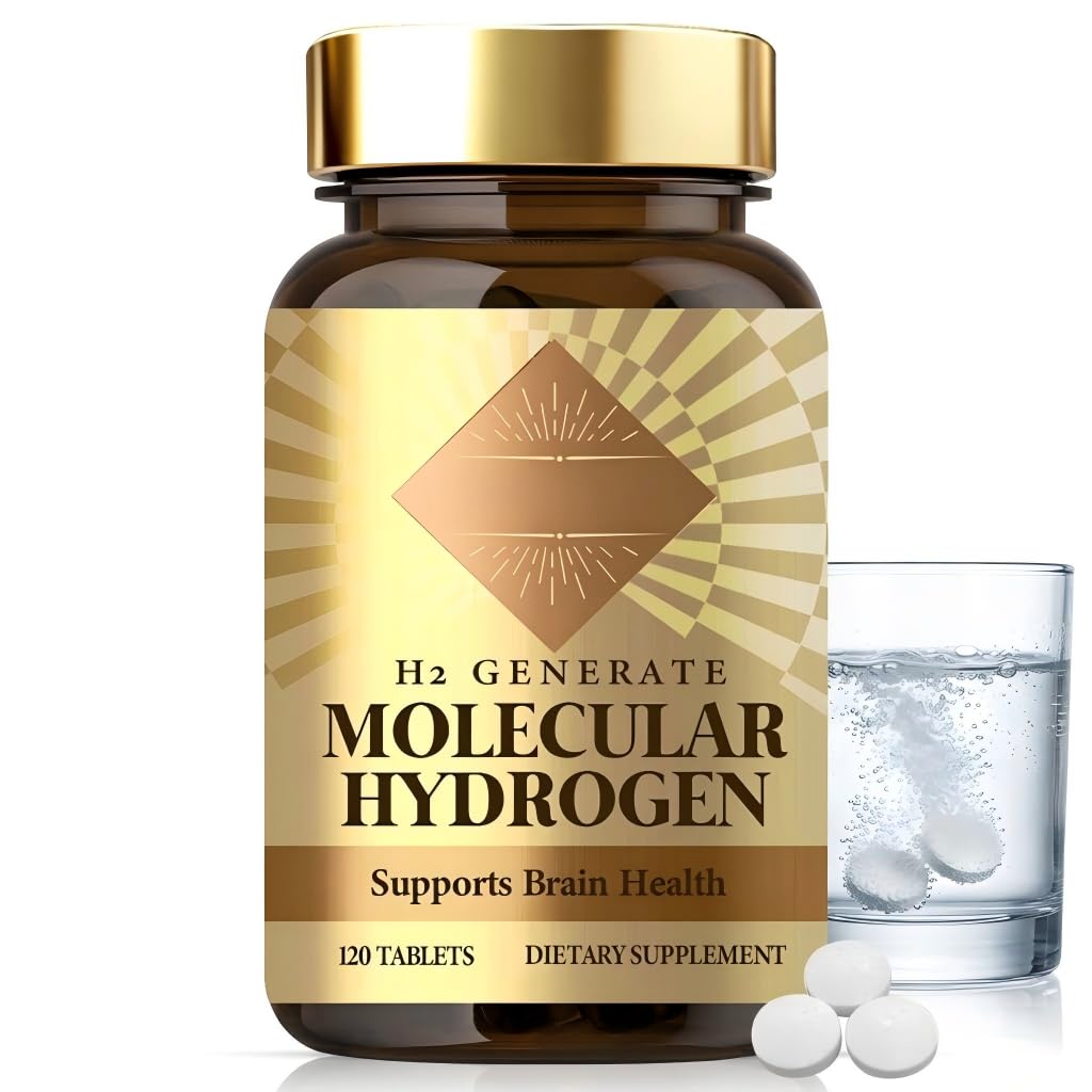 QDXHAYC Hydrogen Water Tablets bottle front view