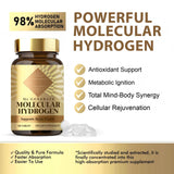 QDXHAYC Hydrogen Water Tablets bottle side view