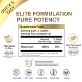 QDXHAYC Hydrogen Water Tablets with magnesium detail