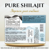 QG group Shilajit Tablets 200mg packaging