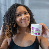 Qhemet Biologics MSM + Biotin Hair Nutrients Blend on a kitchen counter