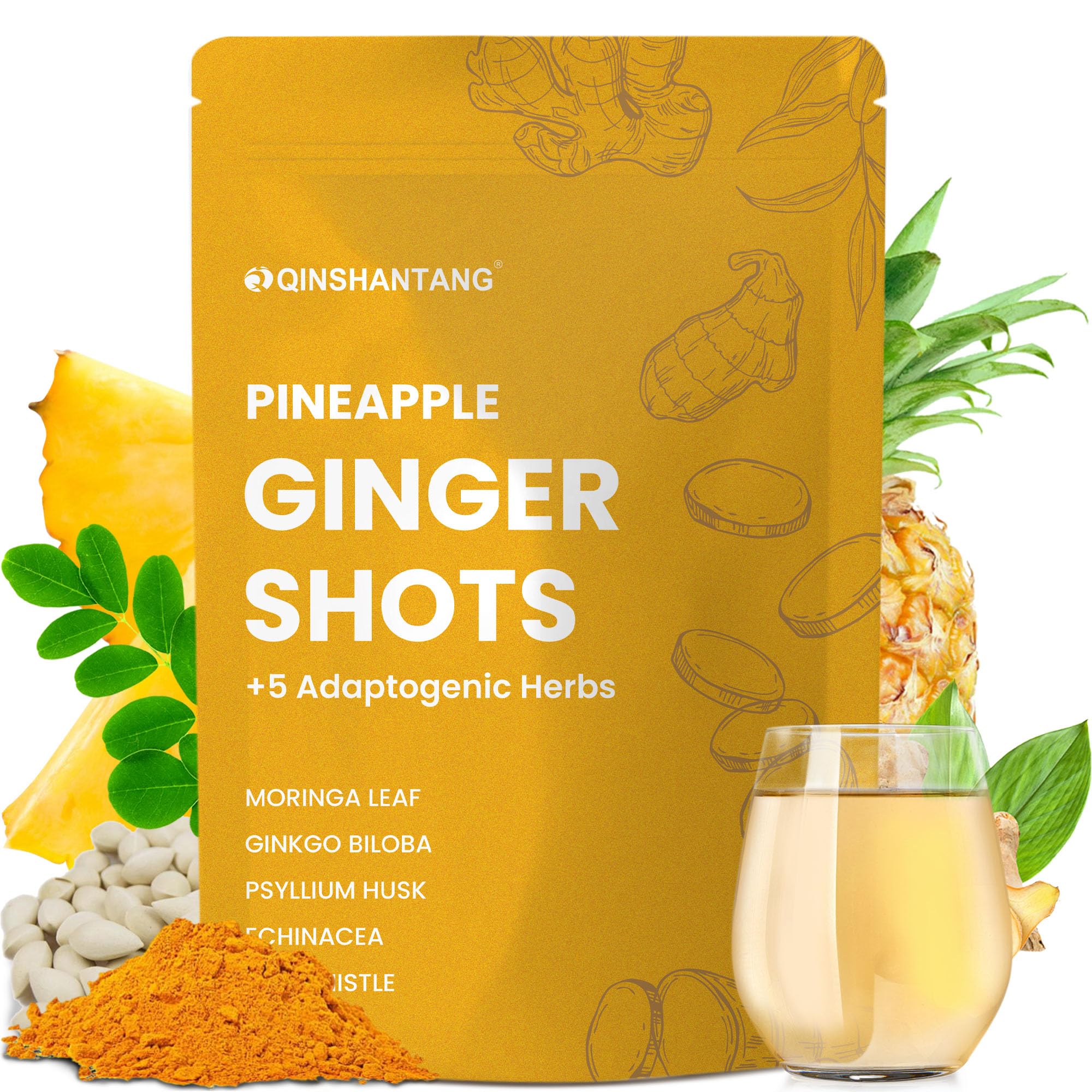 QIN SHAN TANG Ginger Powder front view packaging