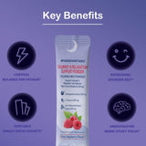 QIN SHAN TANG Magnesium Glycinate Supplement mixed in water