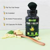 QIN SHAN TANG Pine Pollen Capsules with ginger root and vitamin C