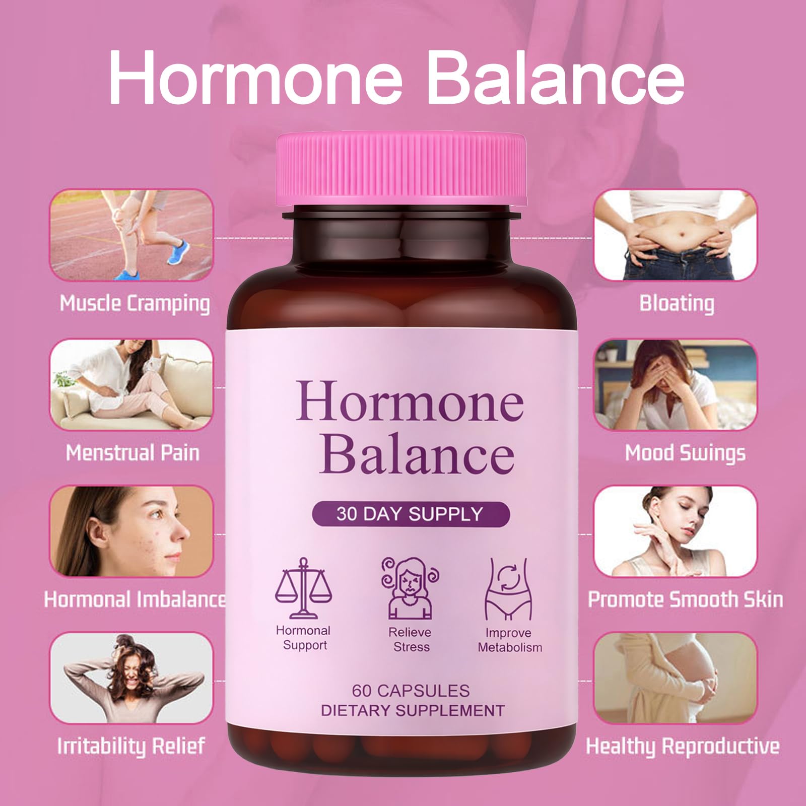 Qiuumey Women's Health Supplement capsules close-up