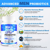 QIVERNAMY Men's 50+ Probiotic bottle side view