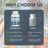 Qoenba Blended Vitamin & Mineral Supplement bottle cap open with capsules visible