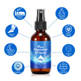 QRZBPZWE Magnesium Oil Spray 290g with spray nozzle
