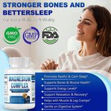 QSQSRUCH Magnesium Complex 500mg with a measuring spoon
