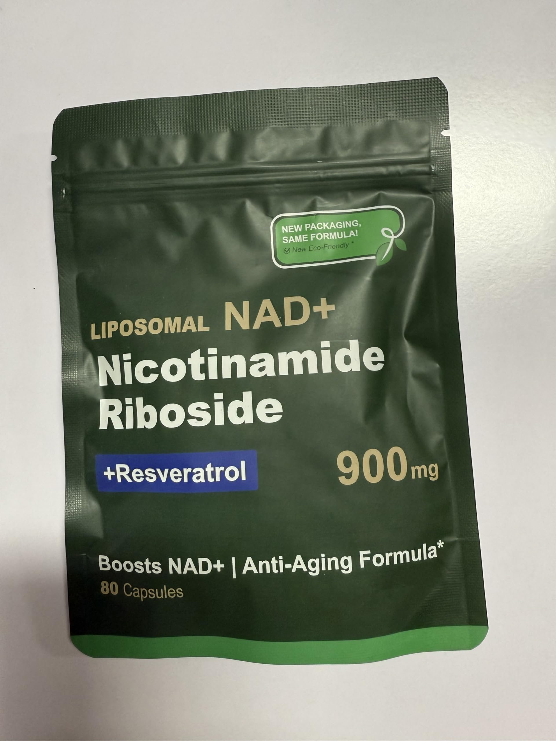 Quackiki NAD+ Capsules bottle with 80 capsules