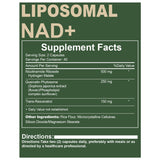 Quackiki NAD Nicotinamide Riboside Resveratrol 900 MG Capsules bottle with label