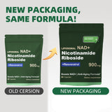 Quackiki NAD Nicotinamide Riboside Resveratrol 900 MG Capsules close-up