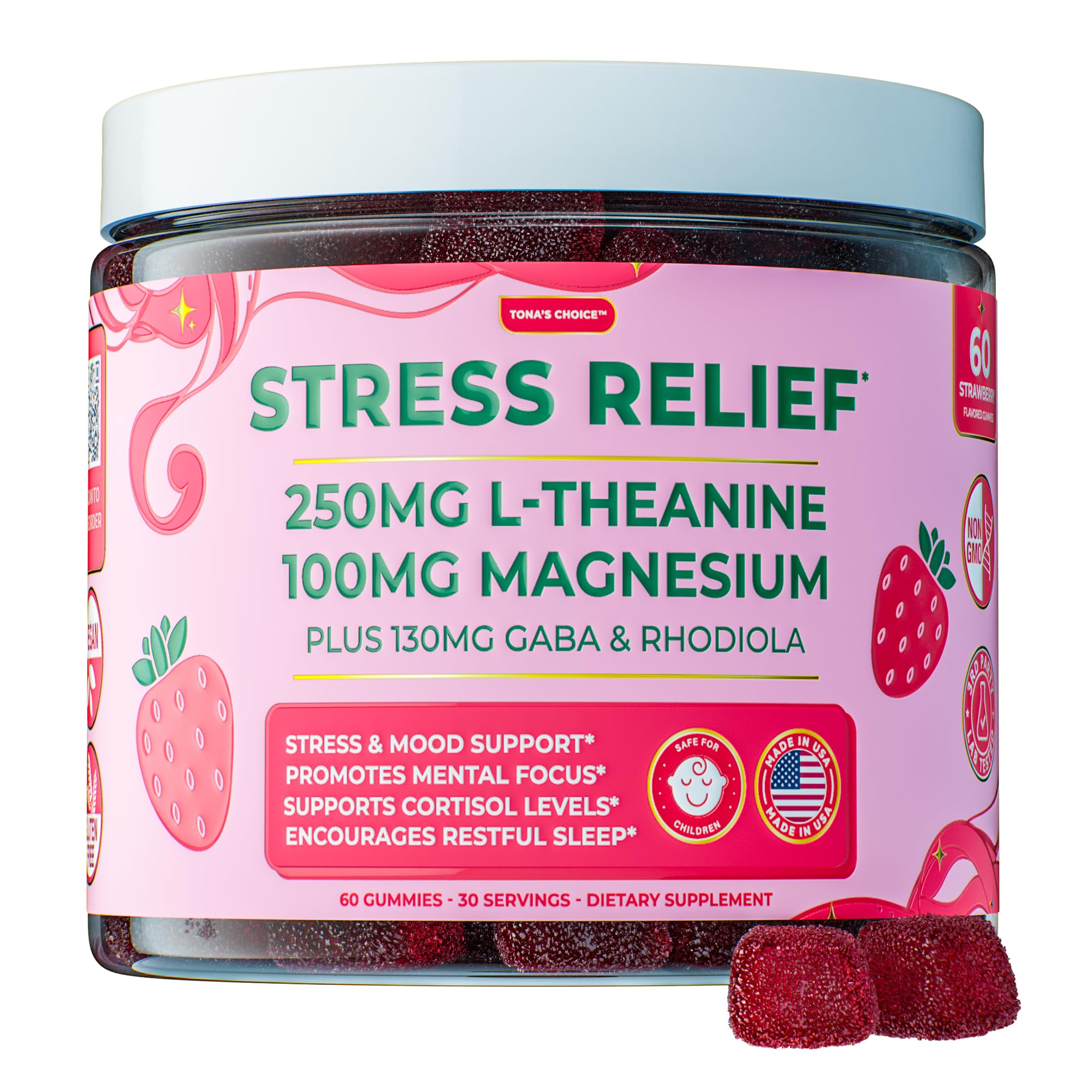 Quali-Tea daily wellness Gummies front view with packaging