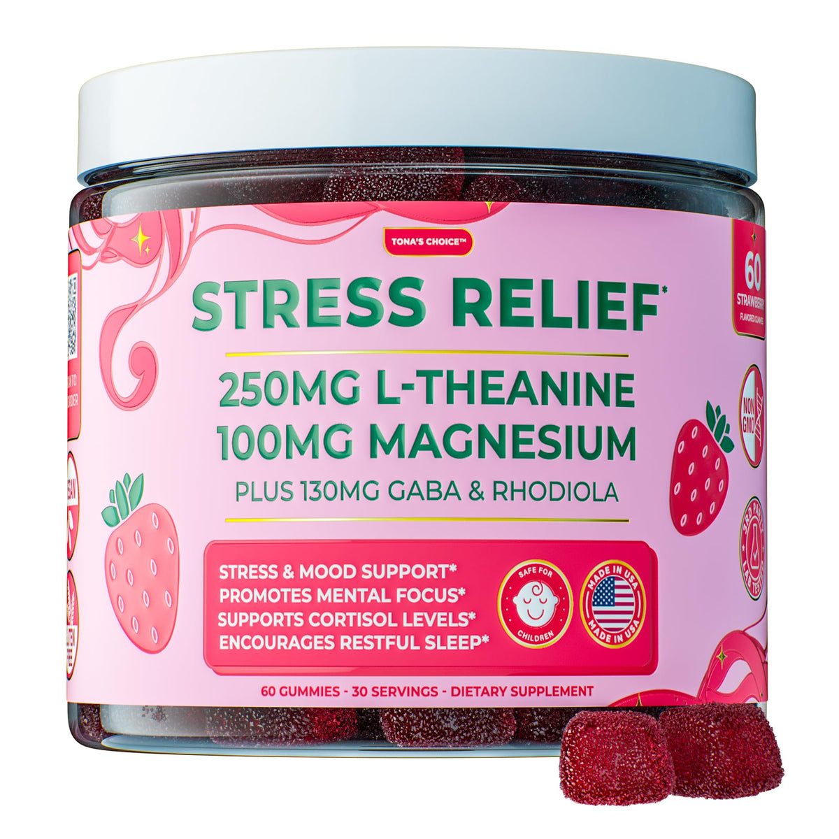 Quali-Tea daily wellness Gummies front view with packaging
