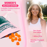 QualiLife Feminine Balance Gummies in a bowl