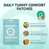 QualiLife Turmeric Patch displayed on a hand