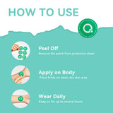 QualiLife Turmeric Patch packaging details