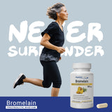 quality Labs Bromelain 500mg supplement packaging details