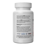 quality Labs GABA Supplement 750mg back view