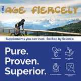 quality Labs L-Tryptophan 500mg dietary supplement on a wooden table