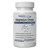 quality Labs Magnesium Citrate 200mg capsule bottle front view