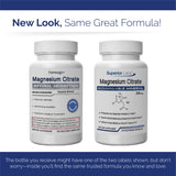 quality Labs Magnesium Citrate capsules in a hand
