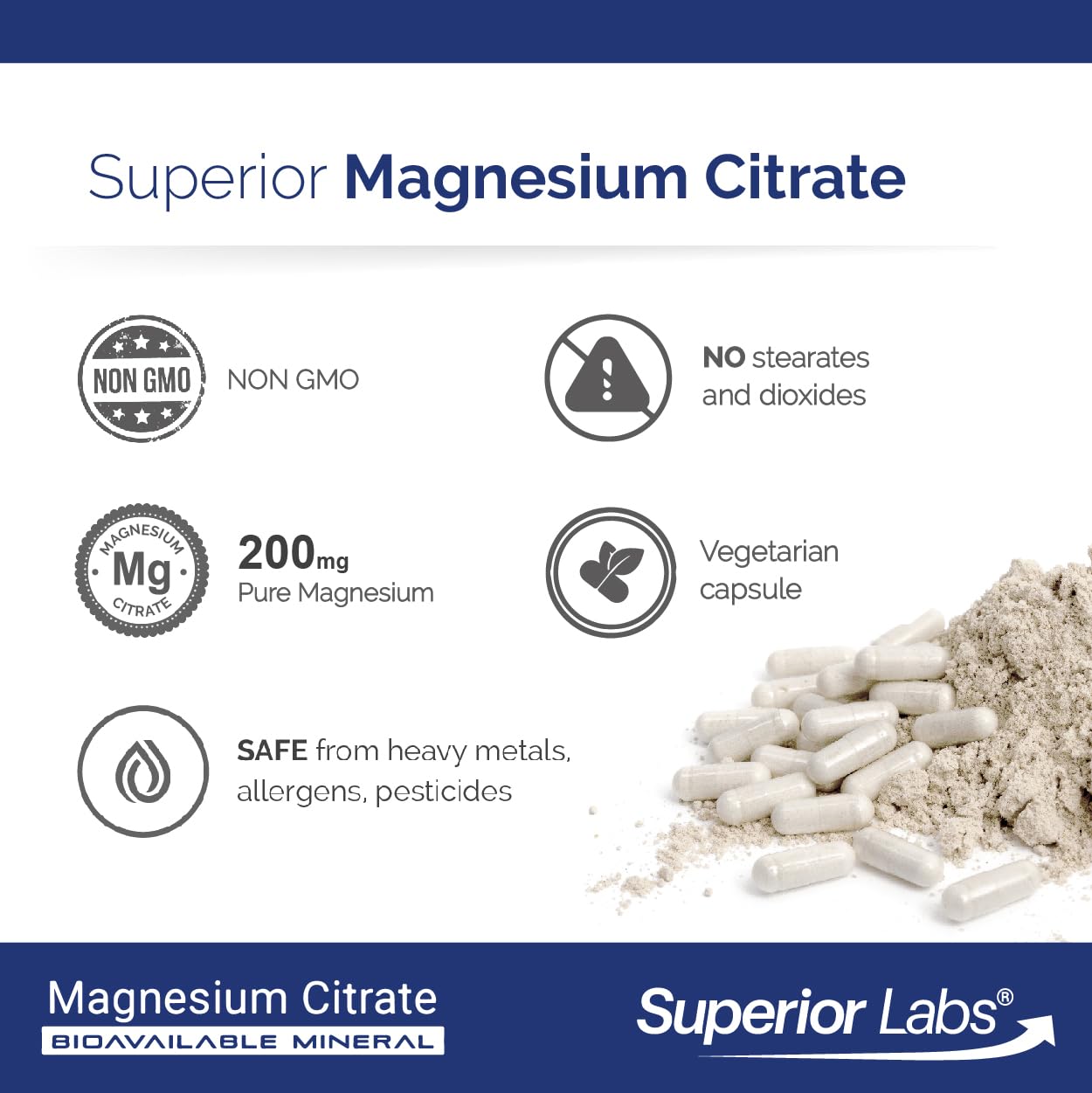 quality Labs Magnesium Citrate ingredients list