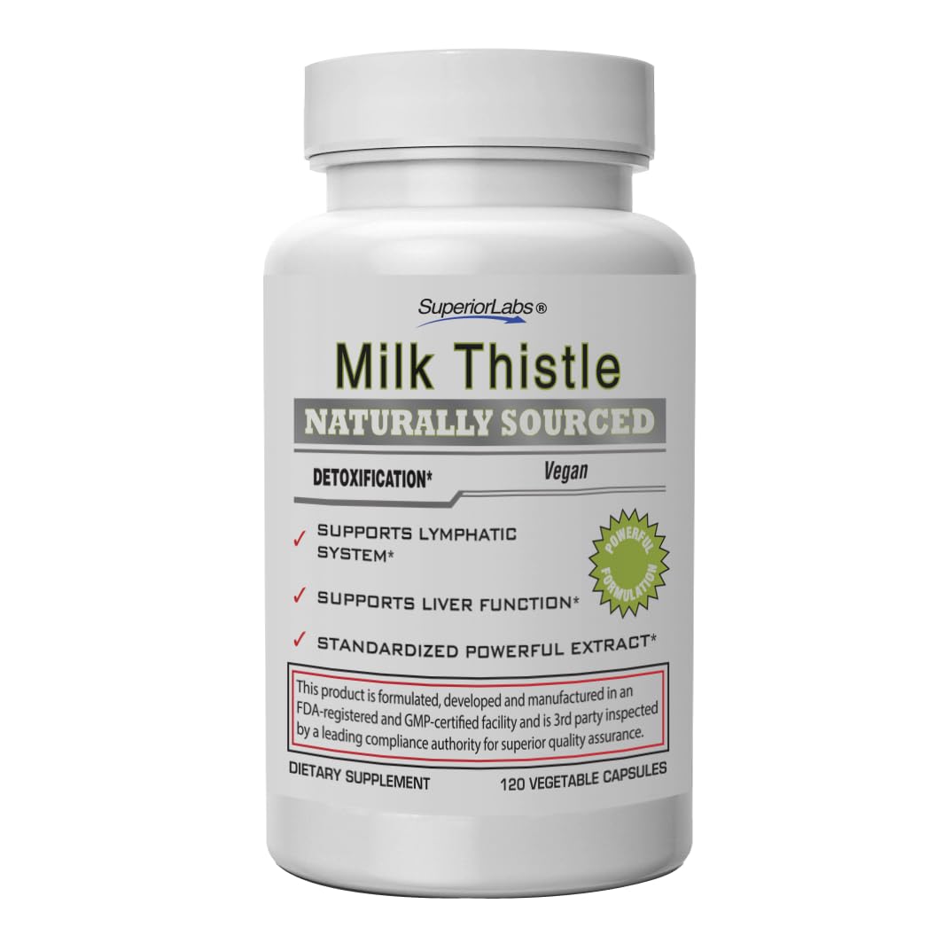 quality Labs Milk Thistle 250mg capsules front view