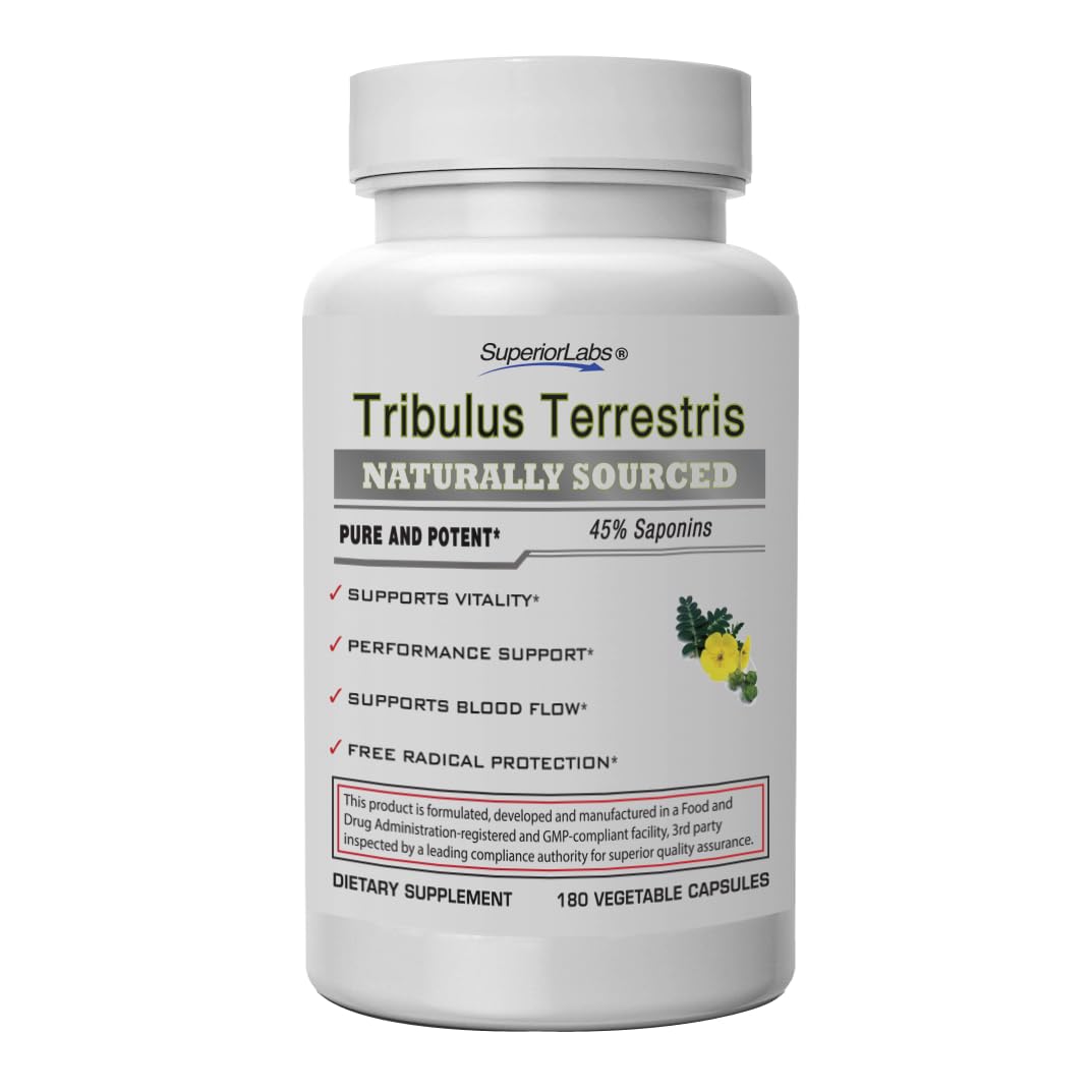 quality Labs Tribulus Terrestris 1500mg supplement front view