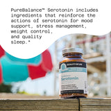 Quality of Life PureBalance Serotonin supplement capsule close-up