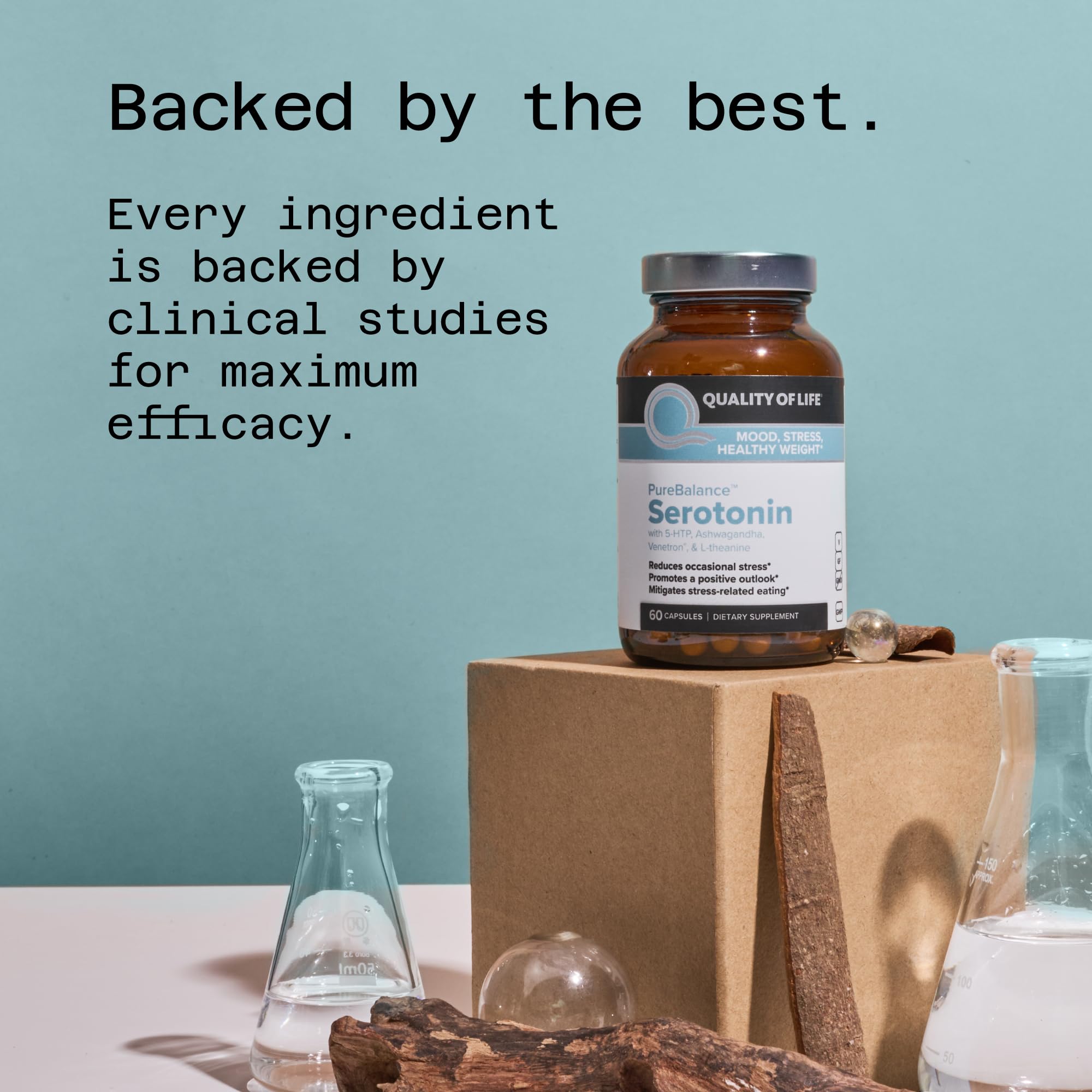 Quality of Life PureBalance Serotonin supplement ingredients list