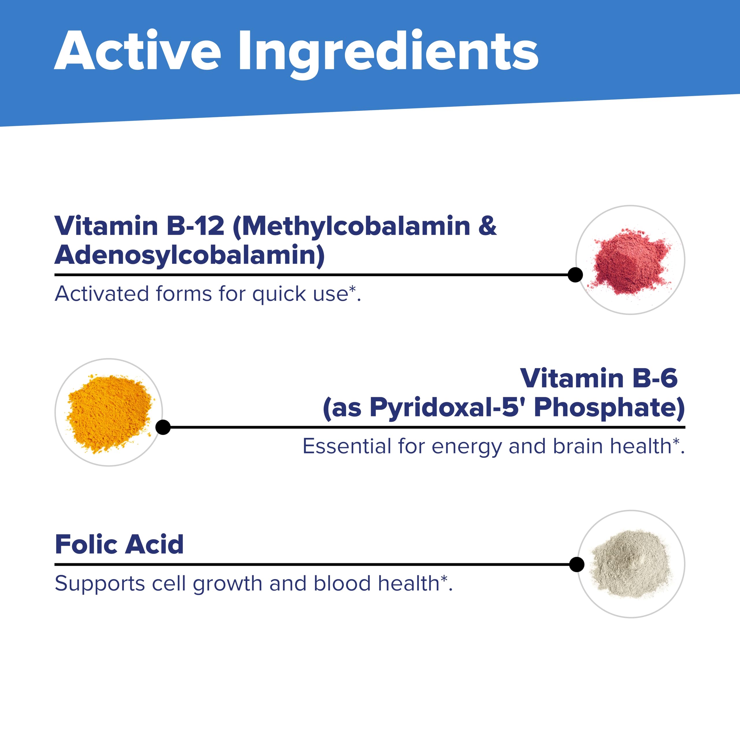 quality Source Advanced B-12 tablets with a glass of water