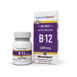 quality Source B-12 Methylcobalamin 5000 mcg Tablets front view