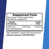 quality Source B-12 Sublingual Tablets 1000mcg packaging