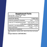 quality Source B12 Methylcobalamin packaging side view
