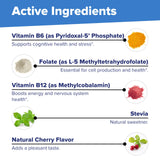 quality Source B12 Methylcobalamin tablets on a wooden table