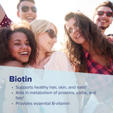 quality Source Biotin 5mg Daily Supplement with dosage information