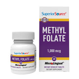 quality Source Folic Acid Sublingual Tablets front view