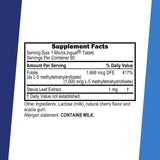 quality Source Folic Acid Sublingual Tablets packaging