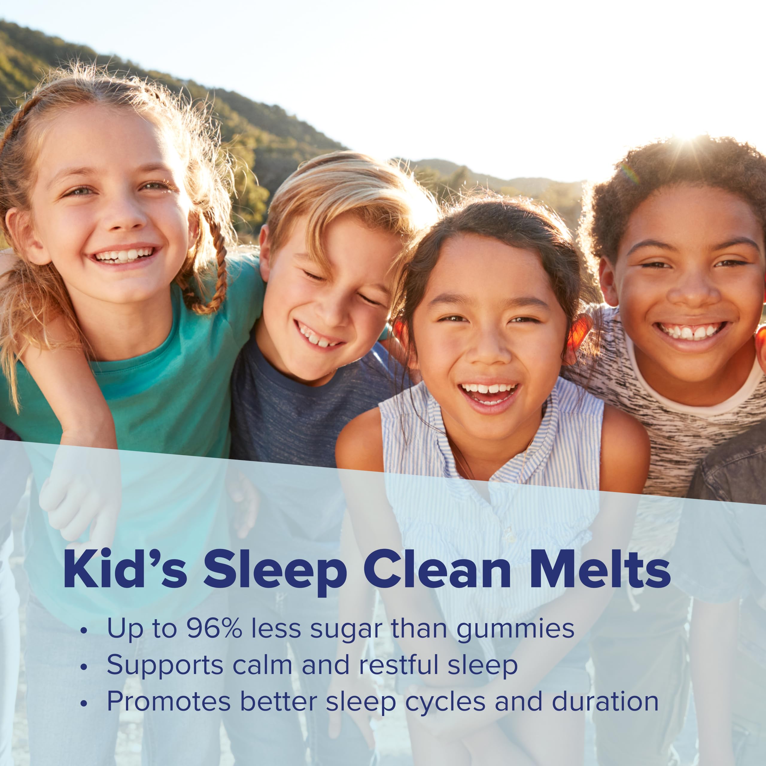 quality Source Kid's Sleep Clean Melts with natural cherry flavour