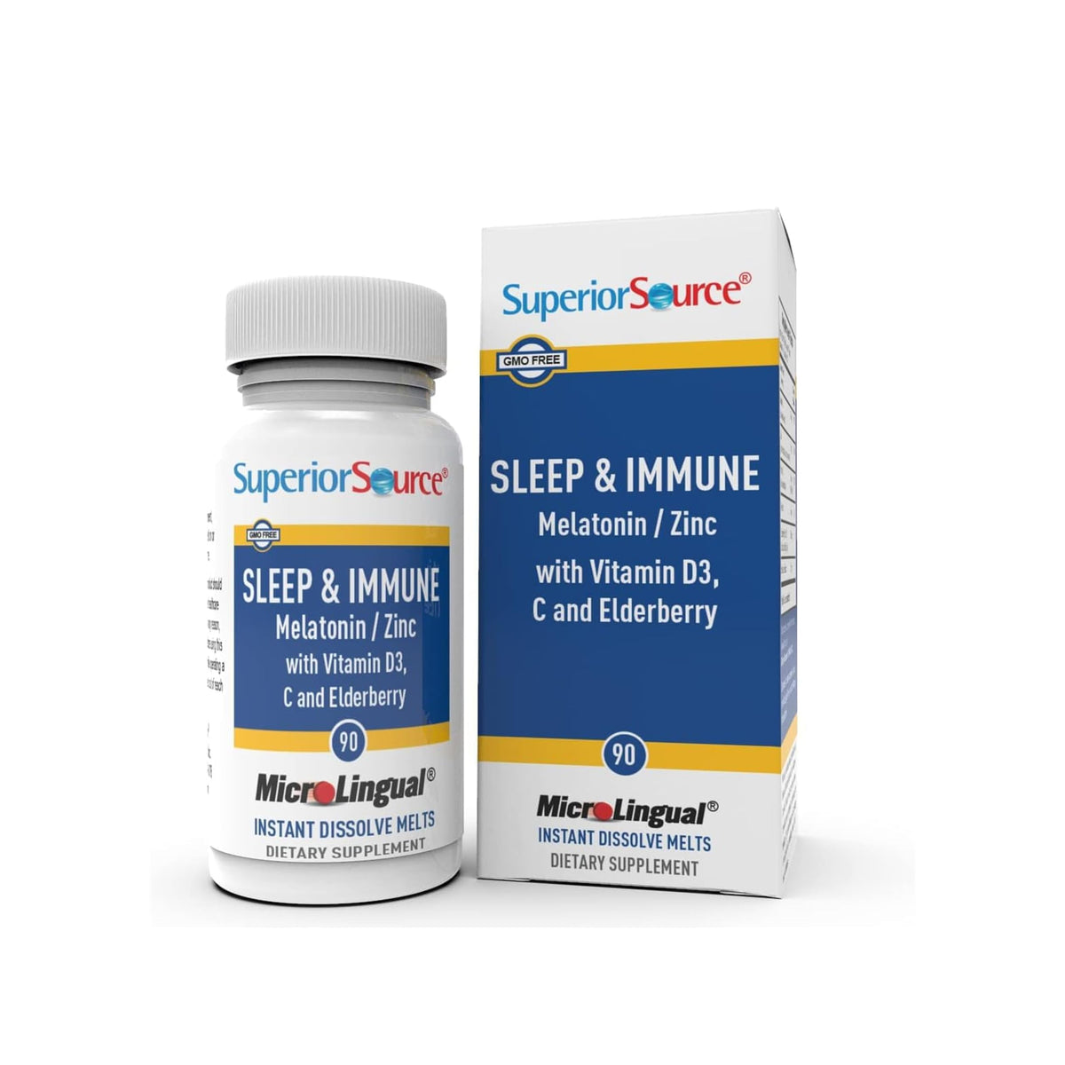 quality Source Sleep & daily wellness Supplement 90 tablets front view