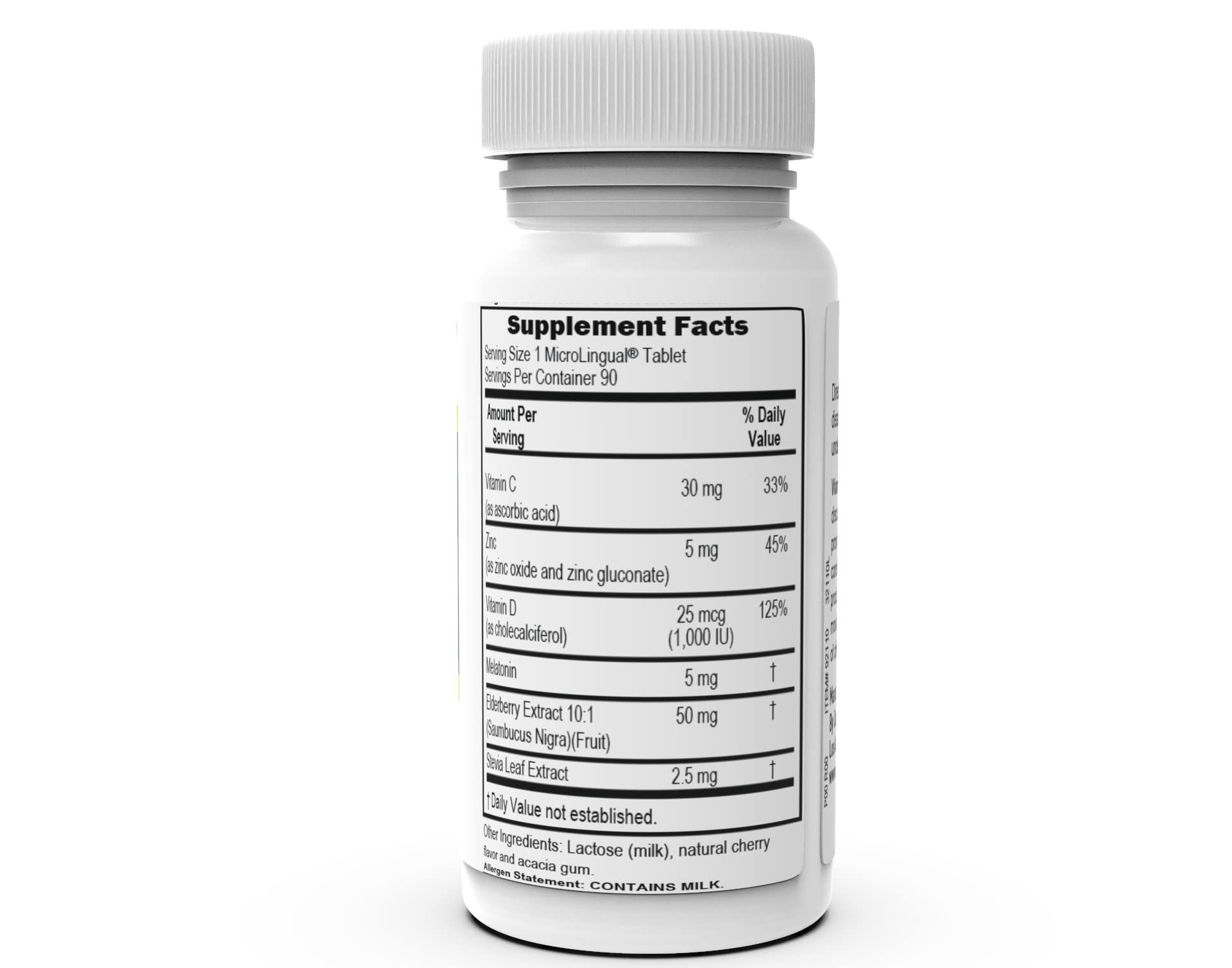 quality Source Sleep & daily wellness Supplement ingredients list