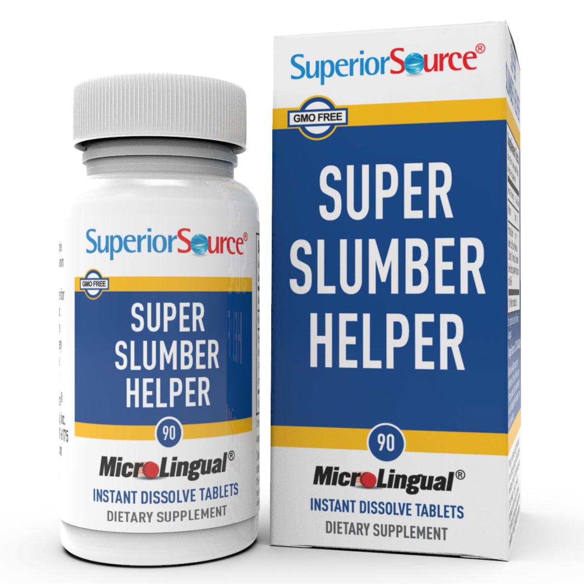quality Source Super Slumber Helper Sleep Supplement 60 Tablets front view