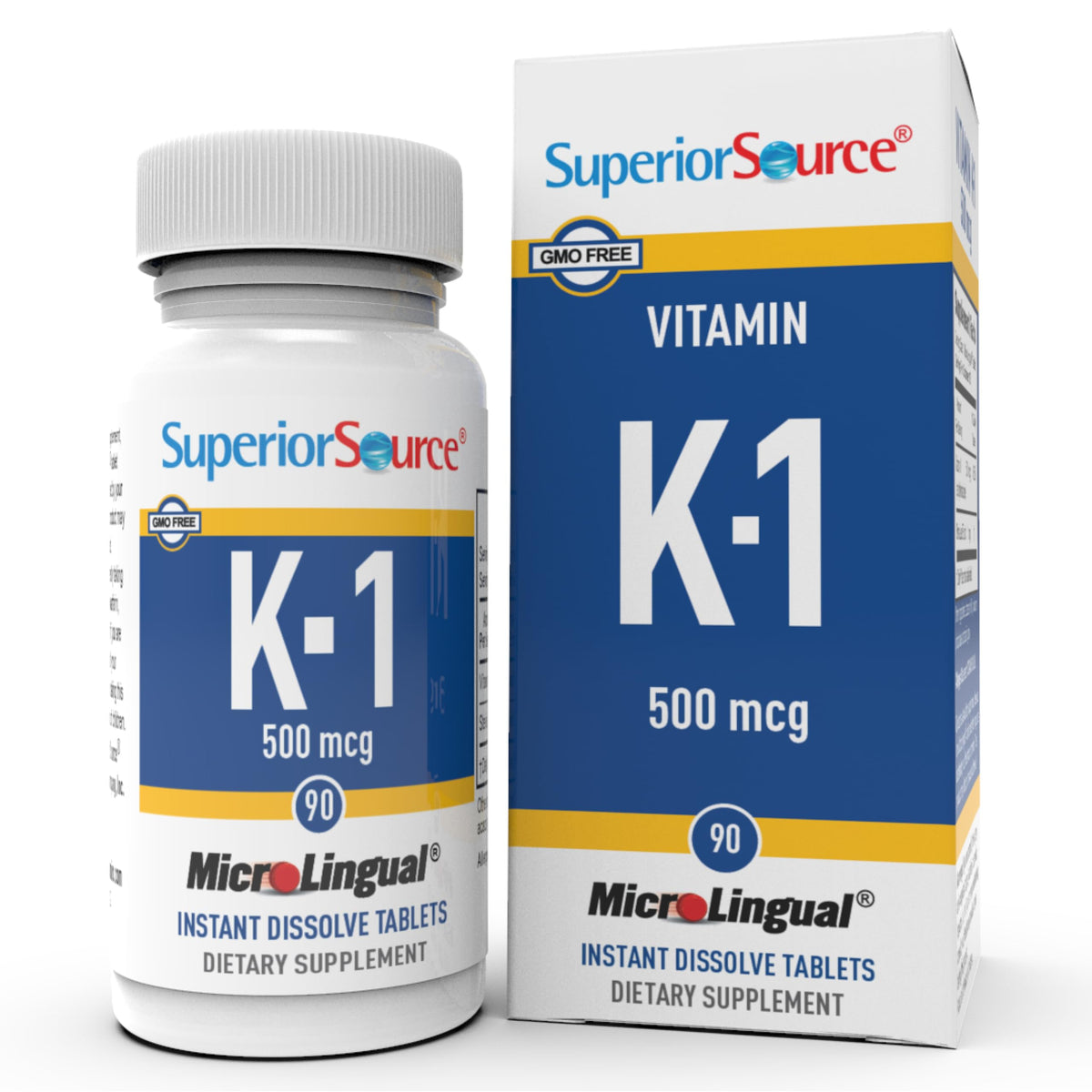 quality Source Vitamin K1 Daily Supplement front view