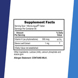 quality Source Vitamin K1 Daily Supplement packaging