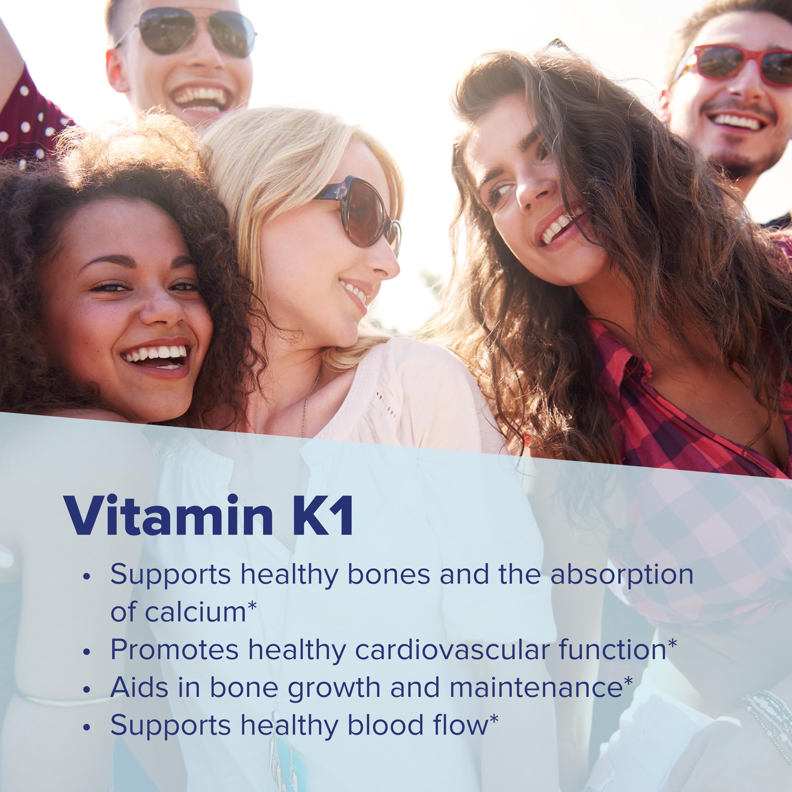 quality Source Vitamin K1 Daily Supplement with measuring spoon