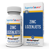 quality Source Zinc Lozenjets 5mg front view packaging
