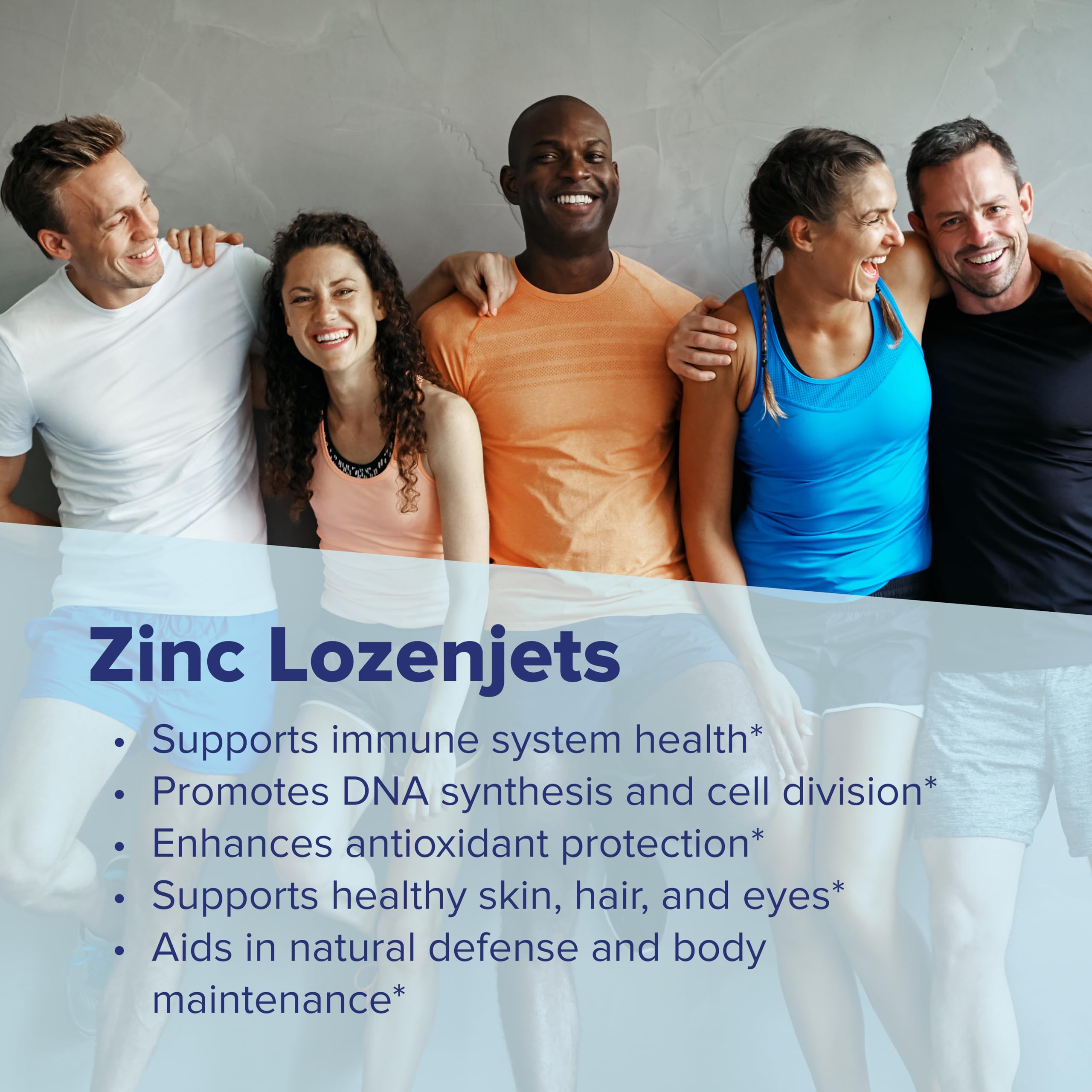 quality Source Zinc Lozenjets 5mg opened package